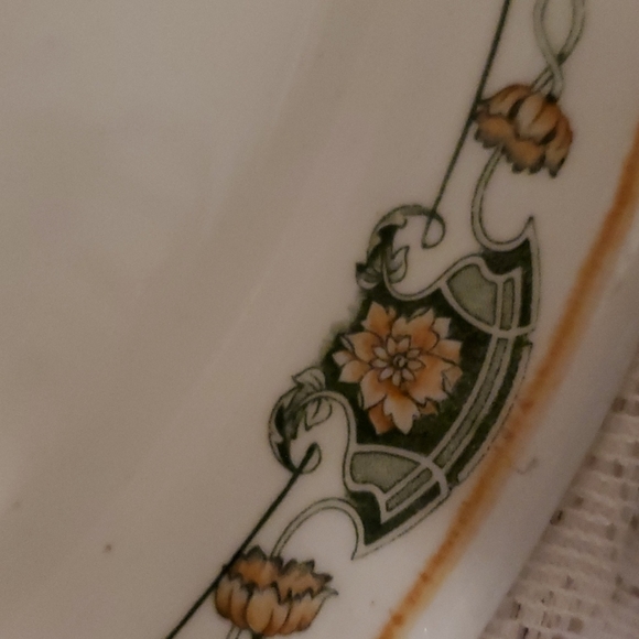 1930 vintage hotel dining plate - Picture 4 of 13